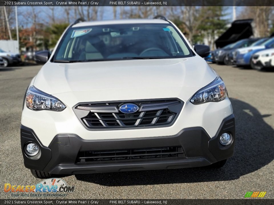 2021 Subaru Crosstrek Sport Crystal White Pearl / Gray Photo #3