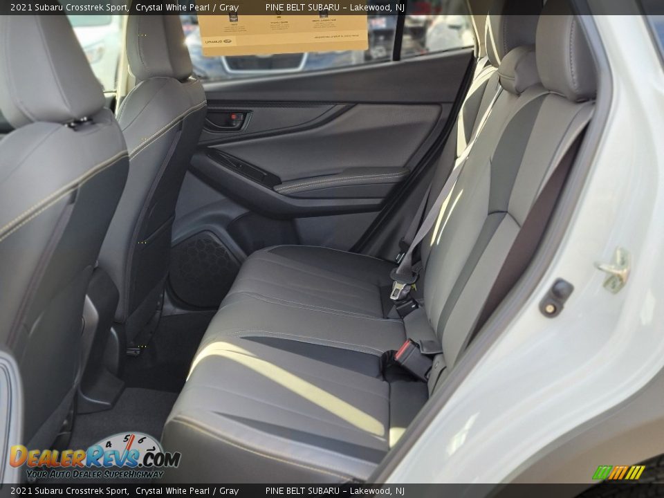 2021 Subaru Crosstrek Sport Crystal White Pearl / Gray Photo #9