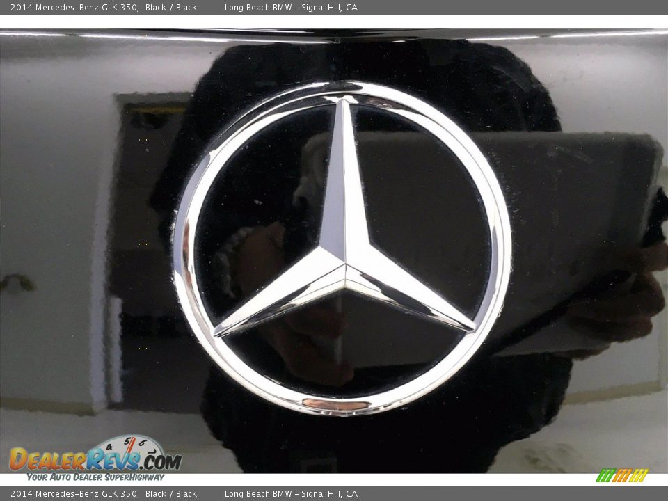 2014 Mercedes-Benz GLK 350 Black / Black Photo #34