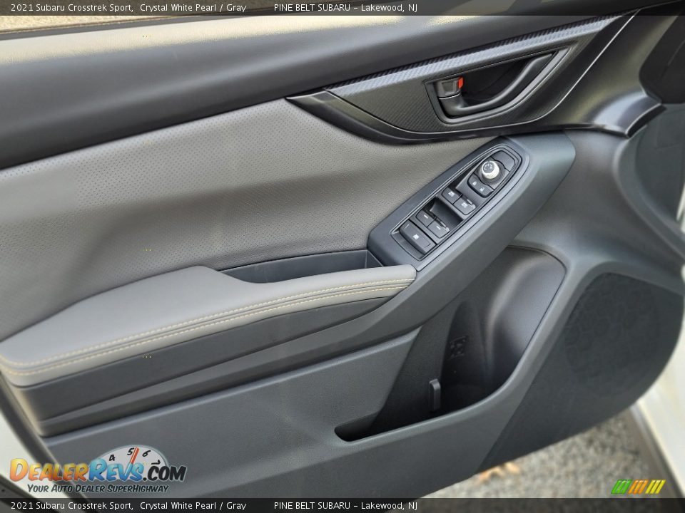 2021 Subaru Crosstrek Sport Crystal White Pearl / Gray Photo #13