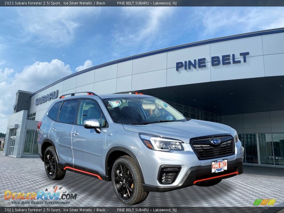 2021 Subaru Forester 2.5i Sport Ice Silver Metallic / Black Photo #1