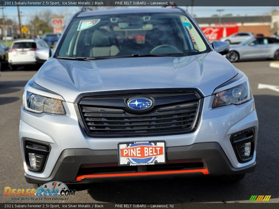 2021 Subaru Forester 2.5i Sport Ice Silver Metallic / Black Photo #3