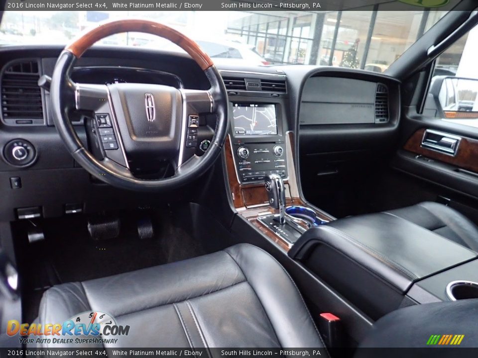 Ebony Interior - 2016 Lincoln Navigator Select 4x4 Photo #18