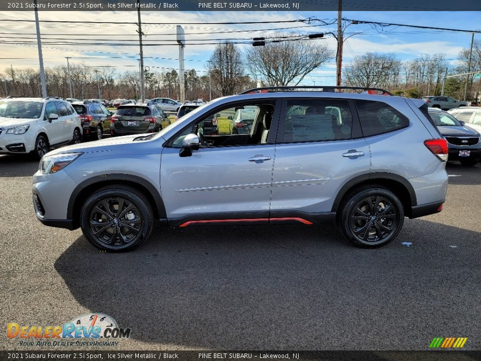 2021 Subaru Forester 2.5i Sport Ice Silver Metallic / Black Photo #4