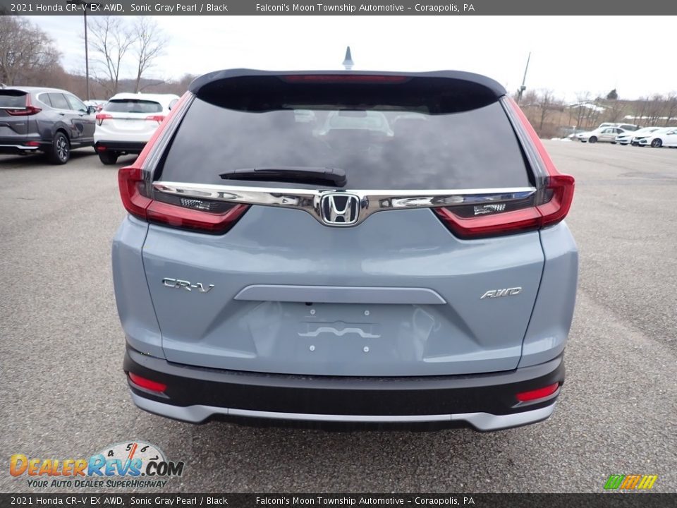 2021 Honda CR-V EX AWD Sonic Gray Pearl / Black Photo #4