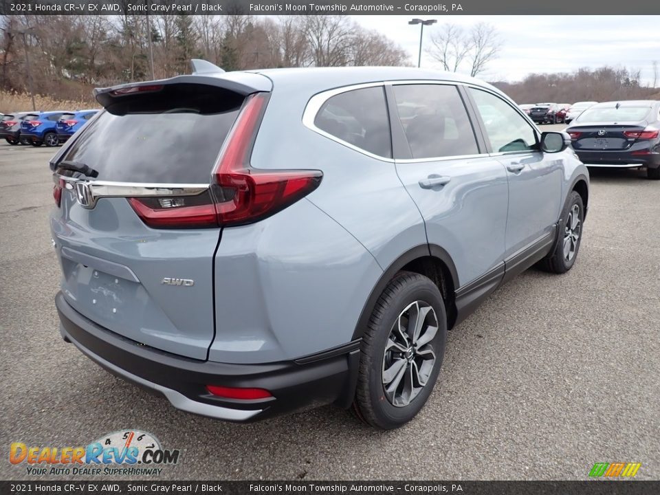 2021 Honda CR-V EX AWD Sonic Gray Pearl / Black Photo #5