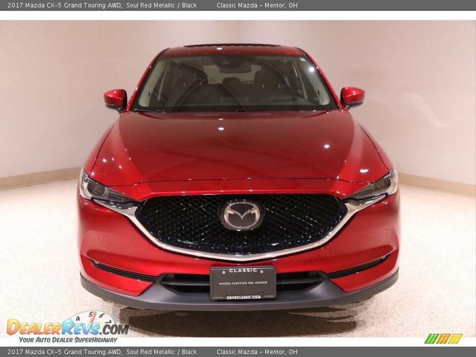 2017 Mazda CX-5 Grand Touring AWD Soul Red Metallic / Black Photo #2
