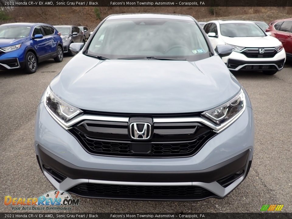 2021 Honda CR-V EX AWD Sonic Gray Pearl / Black Photo #7