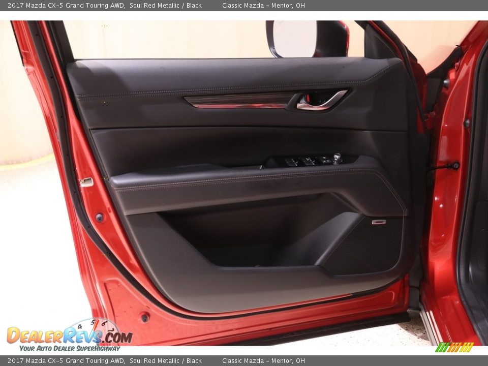 2017 Mazda CX-5 Grand Touring AWD Soul Red Metallic / Black Photo #4