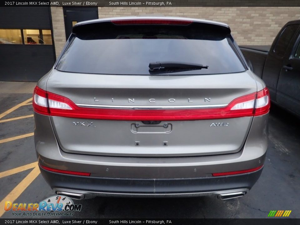 2017 Lincoln MKX Select AWD Luxe Silver / Ebony Photo #3