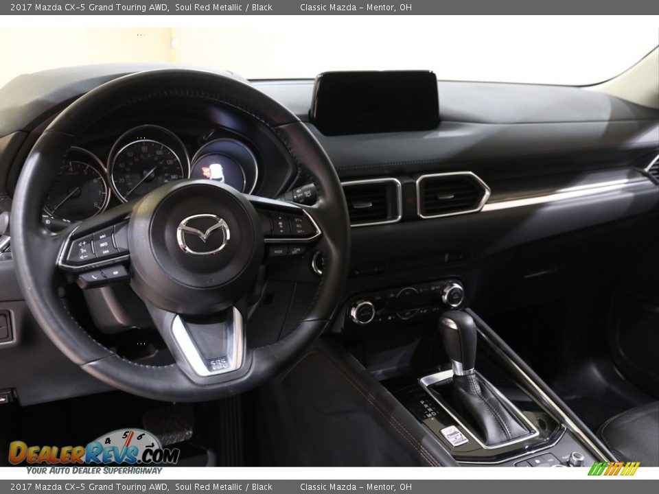 2017 Mazda CX-5 Grand Touring AWD Soul Red Metallic / Black Photo #6