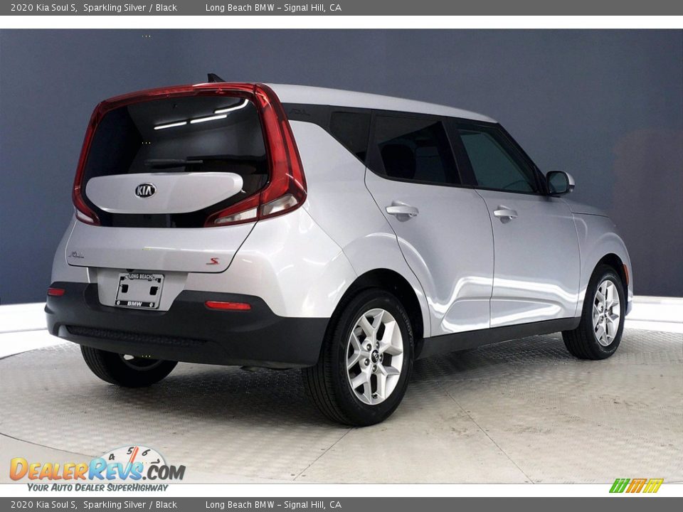 2020 Kia Soul S Sparkling Silver / Black Photo #13