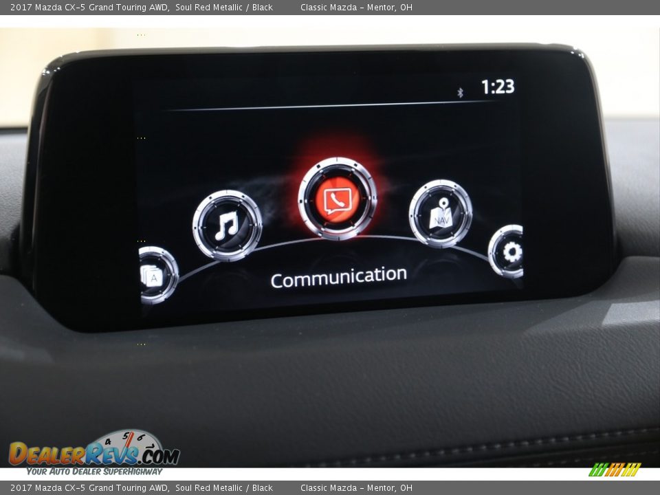2017 Mazda CX-5 Grand Touring AWD Soul Red Metallic / Black Photo #10