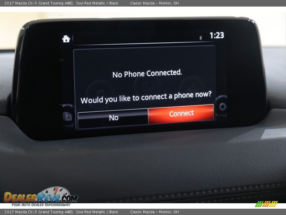 2017 Mazda CX-5 Grand Touring AWD Soul Red Metallic / Black Photo #11