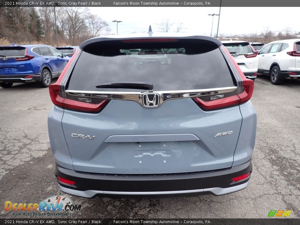 2021 Honda CR-V EX AWD Sonic Gray Pearl / Black Photo #3