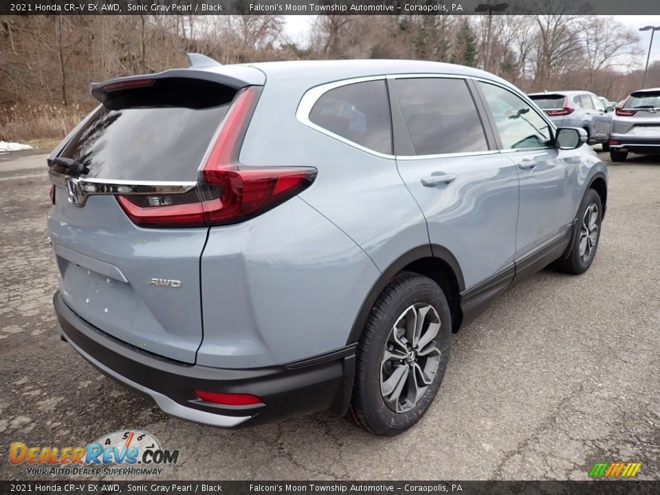 2021 Honda CR-V EX AWD Sonic Gray Pearl / Black Photo #4
