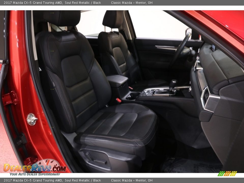 2017 Mazda CX-5 Grand Touring AWD Soul Red Metallic / Black Photo #16