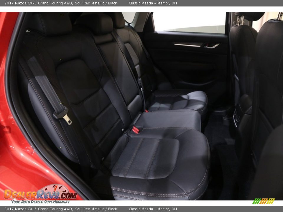 2017 Mazda CX-5 Grand Touring AWD Soul Red Metallic / Black Photo #17
