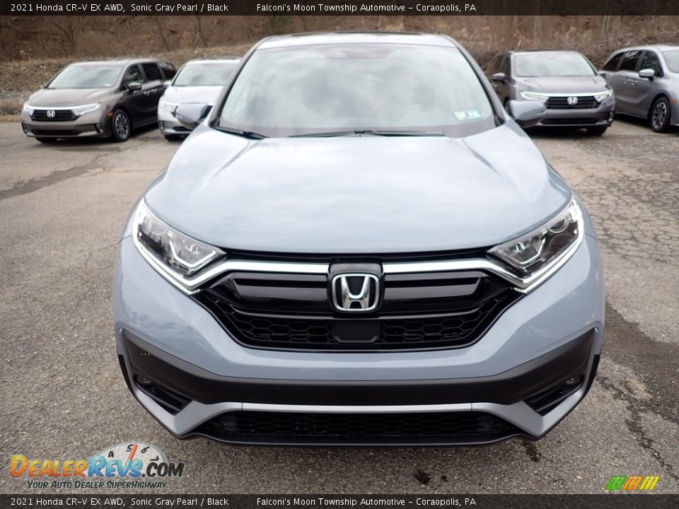 2021 Honda CR-V EX AWD Sonic Gray Pearl / Black Photo #6