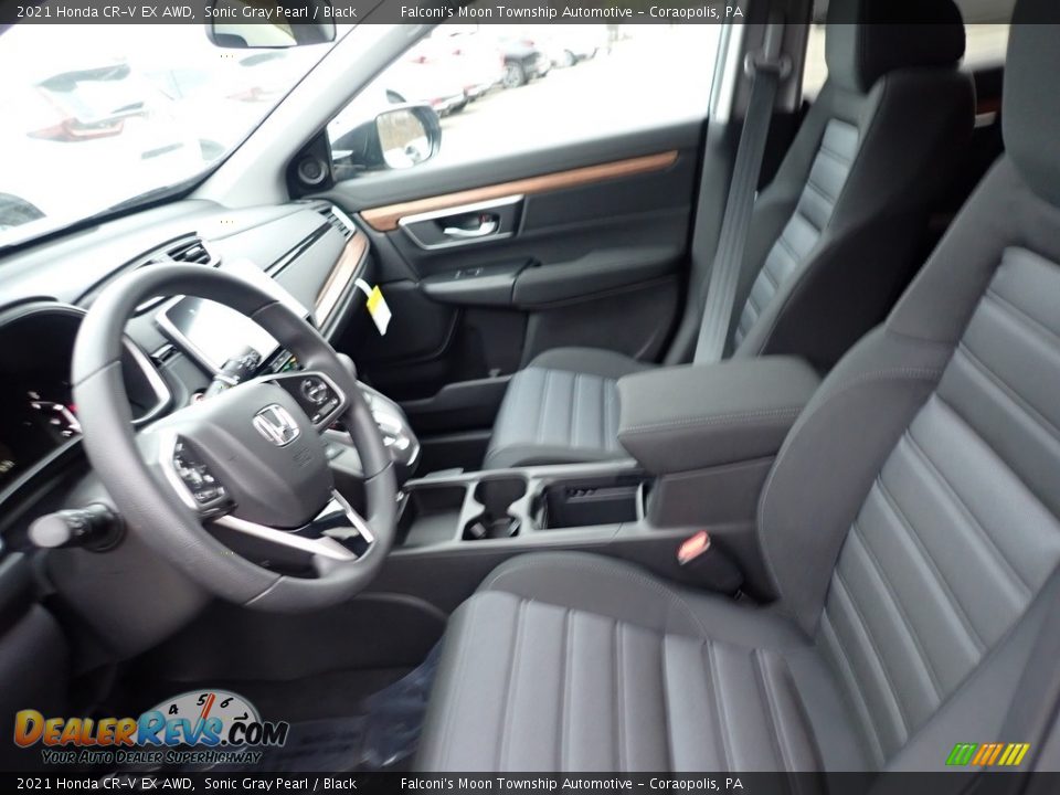 2021 Honda CR-V EX AWD Sonic Gray Pearl / Black Photo #7