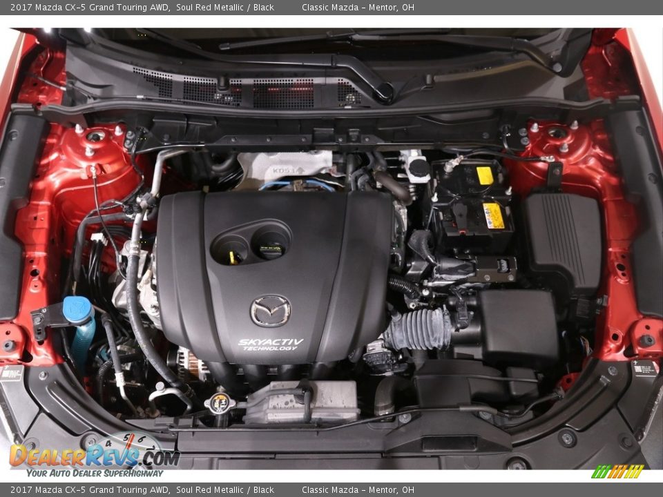 2017 Mazda CX-5 Grand Touring AWD Soul Red Metallic / Black Photo #20