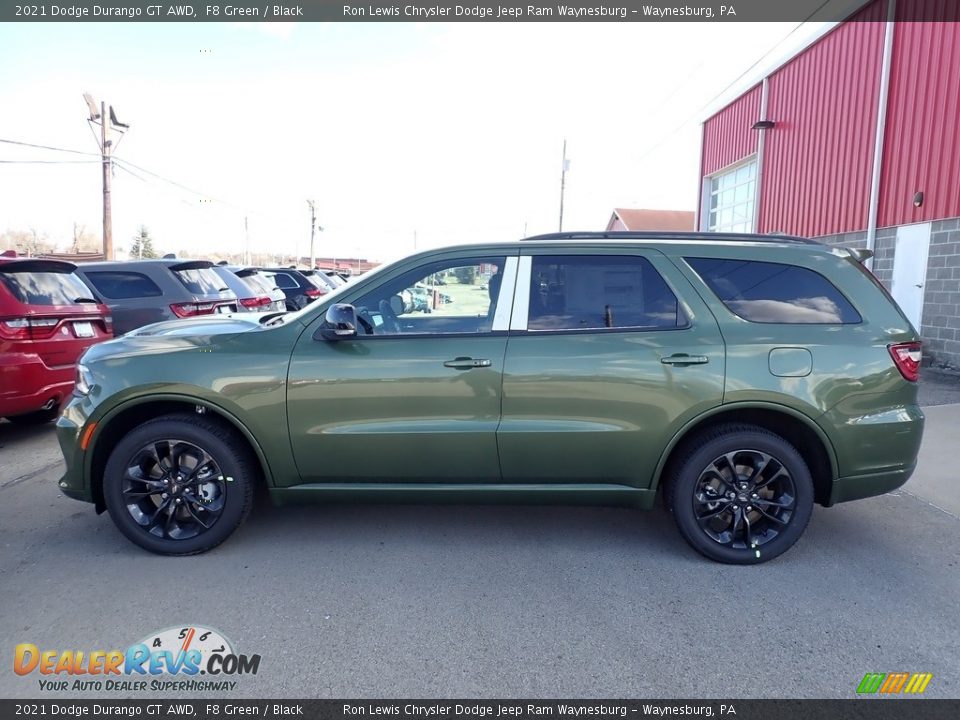 F8 Green 2021 Dodge Durango GT AWD Photo #2