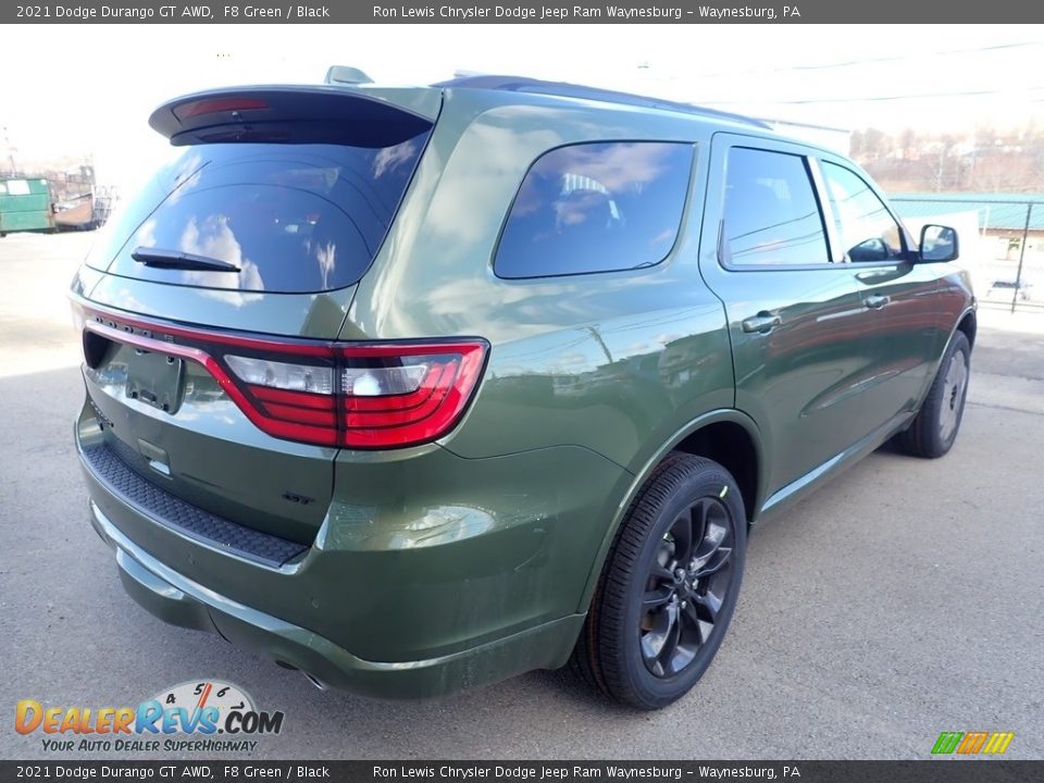 2021 Dodge Durango GT AWD F8 Green / Black Photo #5