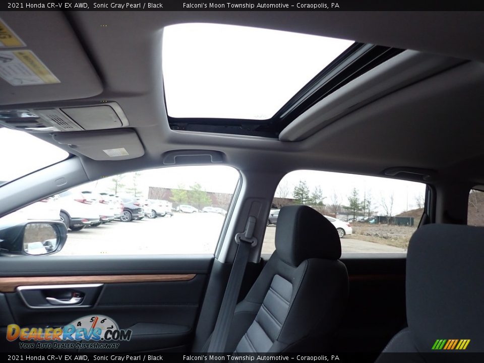 2021 Honda CR-V EX AWD Sonic Gray Pearl / Black Photo #12