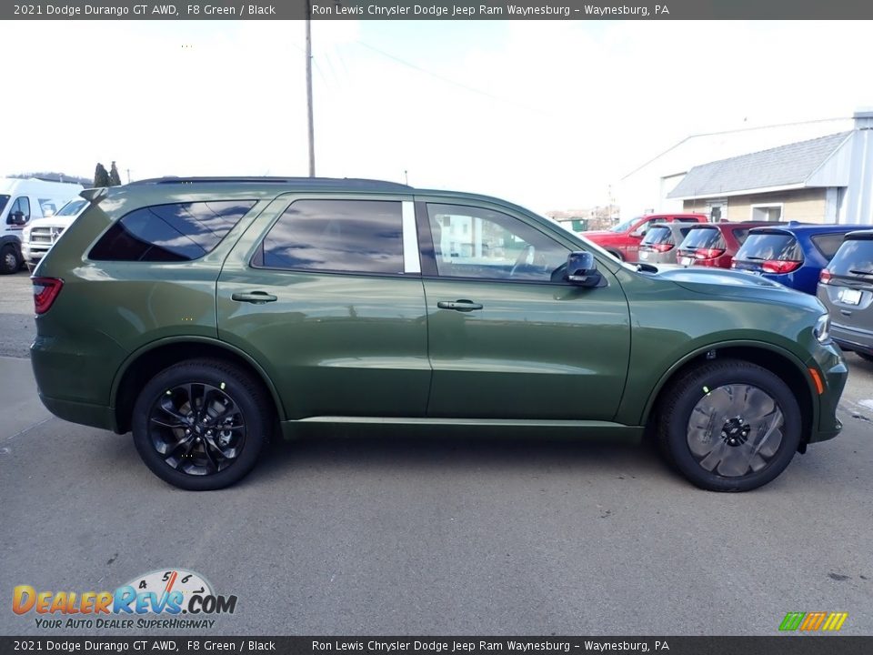 2021 Dodge Durango GT AWD F8 Green / Black Photo #6