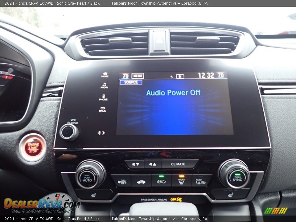 2021 Honda CR-V EX AWD Sonic Gray Pearl / Black Photo #13