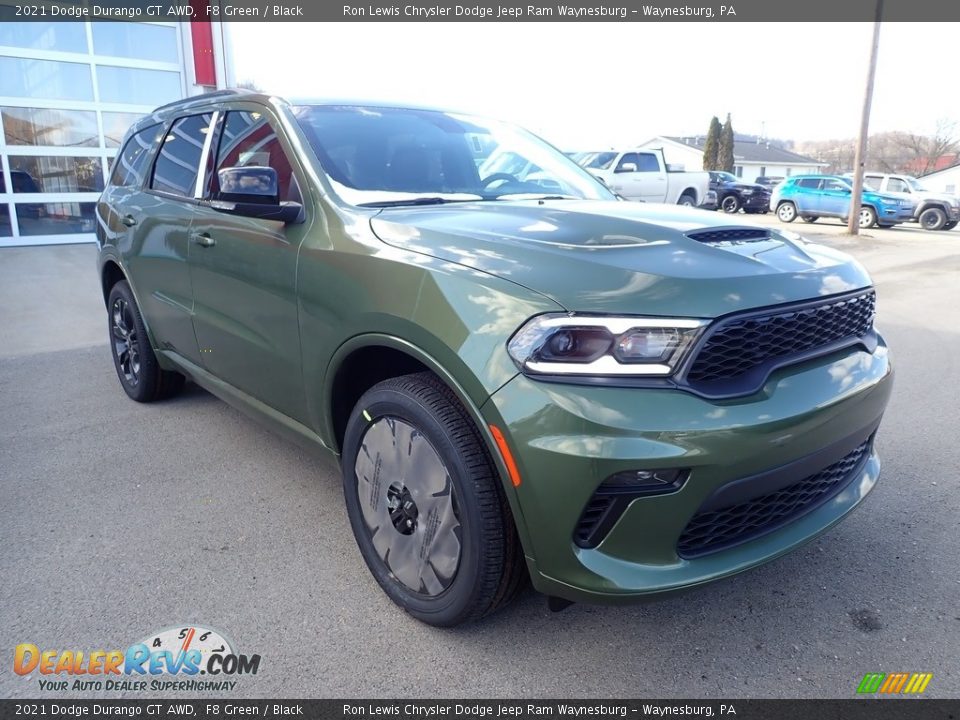 F8 Green 2021 Dodge Durango GT AWD Photo #7