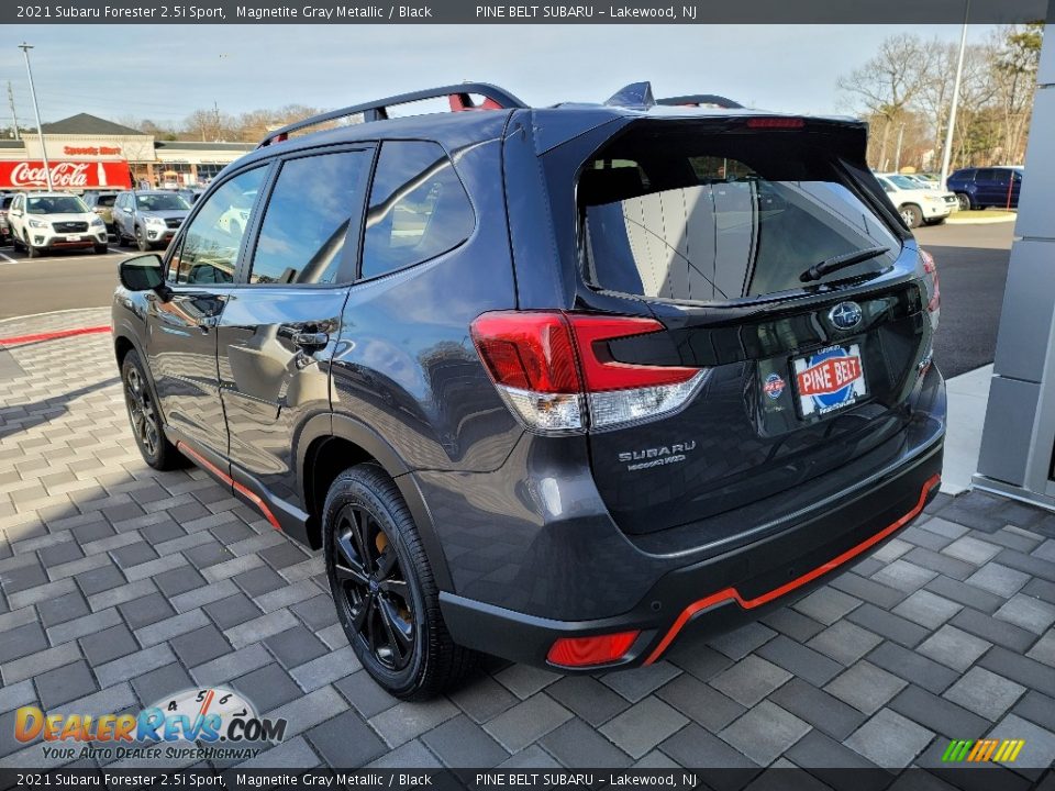 2021 Subaru Forester 2.5i Sport Magnetite Gray Metallic / Black Photo #6