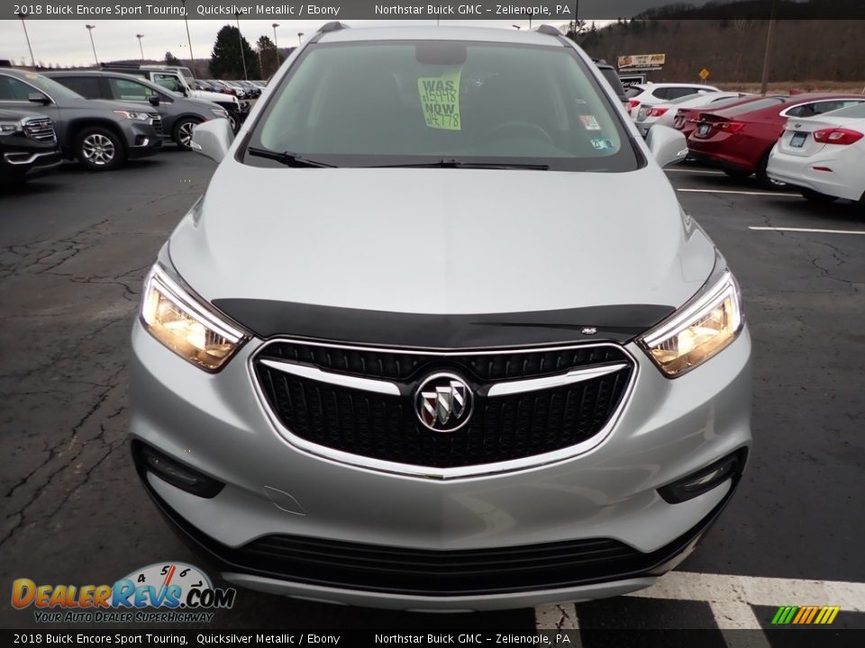 2018 Buick Encore Sport Touring Quicksilver Metallic / Ebony Photo #3