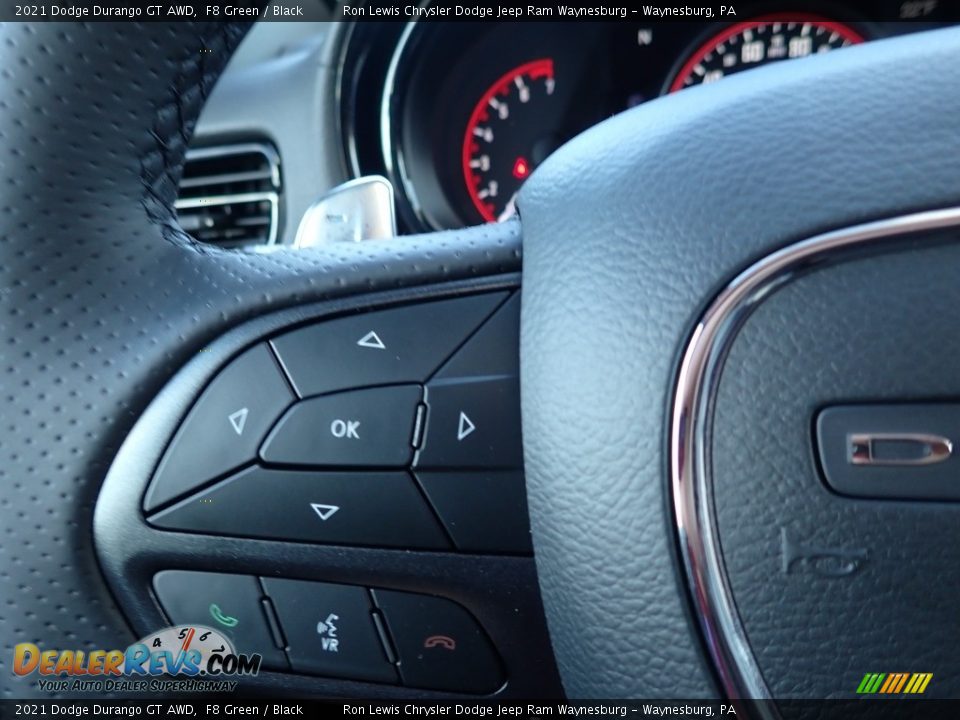 2021 Dodge Durango GT AWD Steering Wheel Photo #19