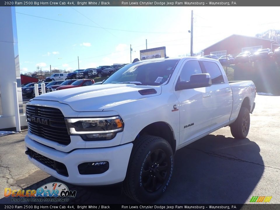 2020 Ram 2500 Big Horn Crew Cab 4x4 Bright White / Black Photo #1