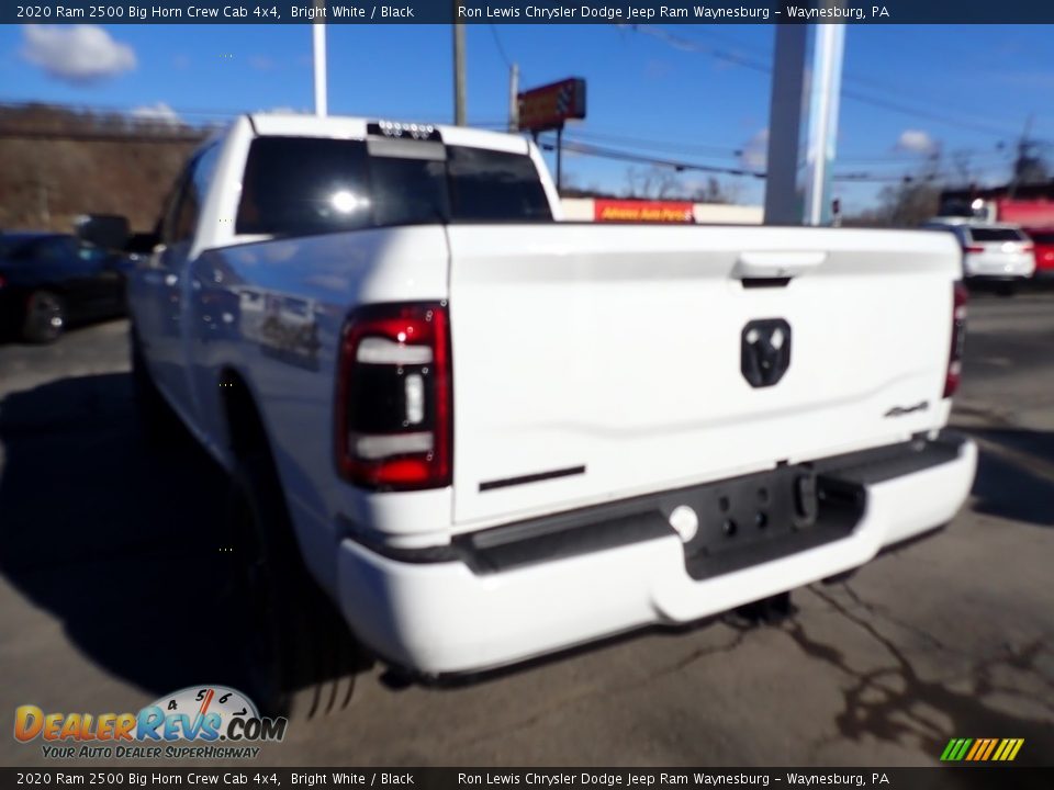 2020 Ram 2500 Big Horn Crew Cab 4x4 Bright White / Black Photo #3