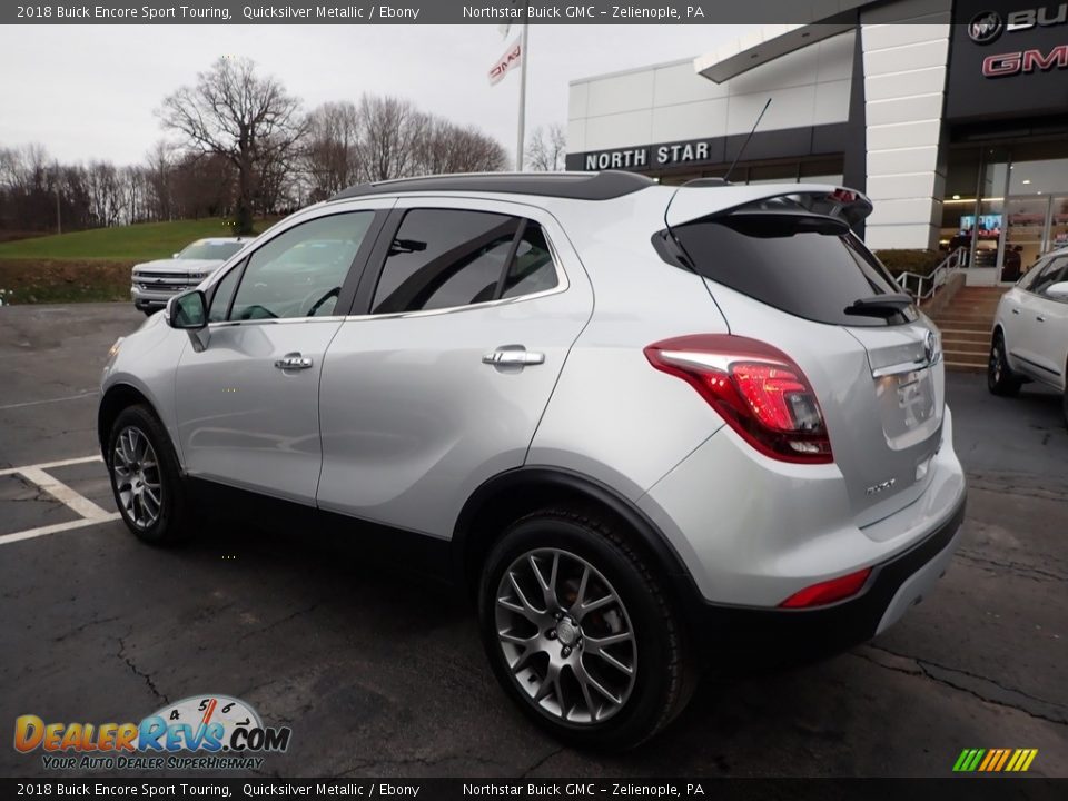 2018 Buick Encore Sport Touring Quicksilver Metallic / Ebony Photo #12