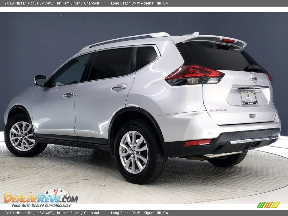 2019 Nissan Rogue SV AWD Brilliant Silver / Charcoal Photo #10