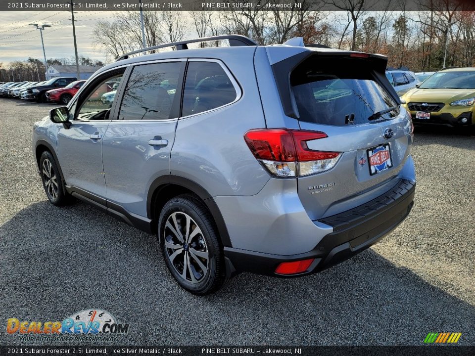 2021 Subaru Forester 2.5i Limited Ice Silver Metallic / Black Photo #6