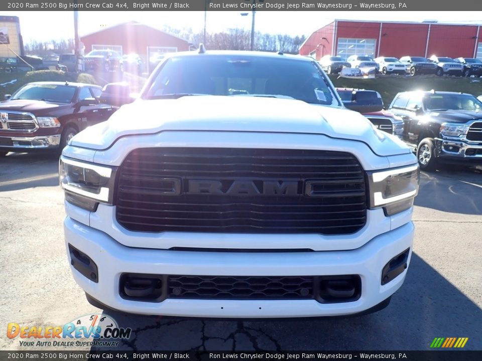 2020 Ram 2500 Big Horn Crew Cab 4x4 Bright White / Black Photo #8