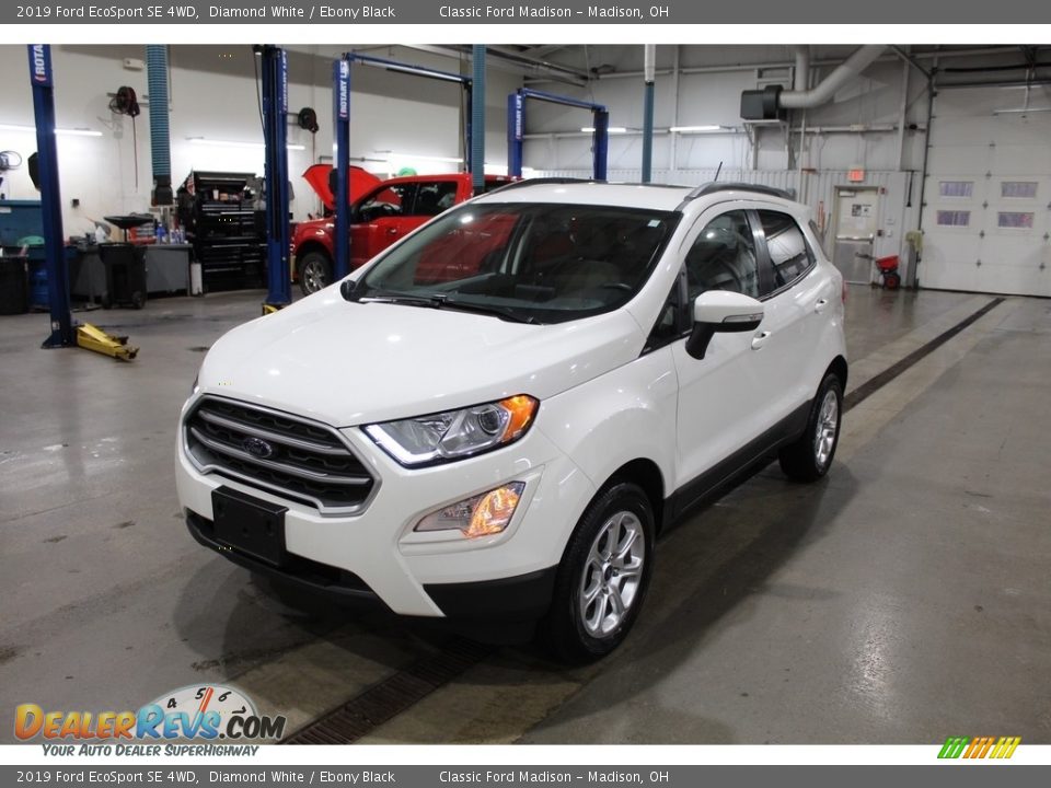 2019 Ford EcoSport SE 4WD Diamond White / Ebony Black Photo #1