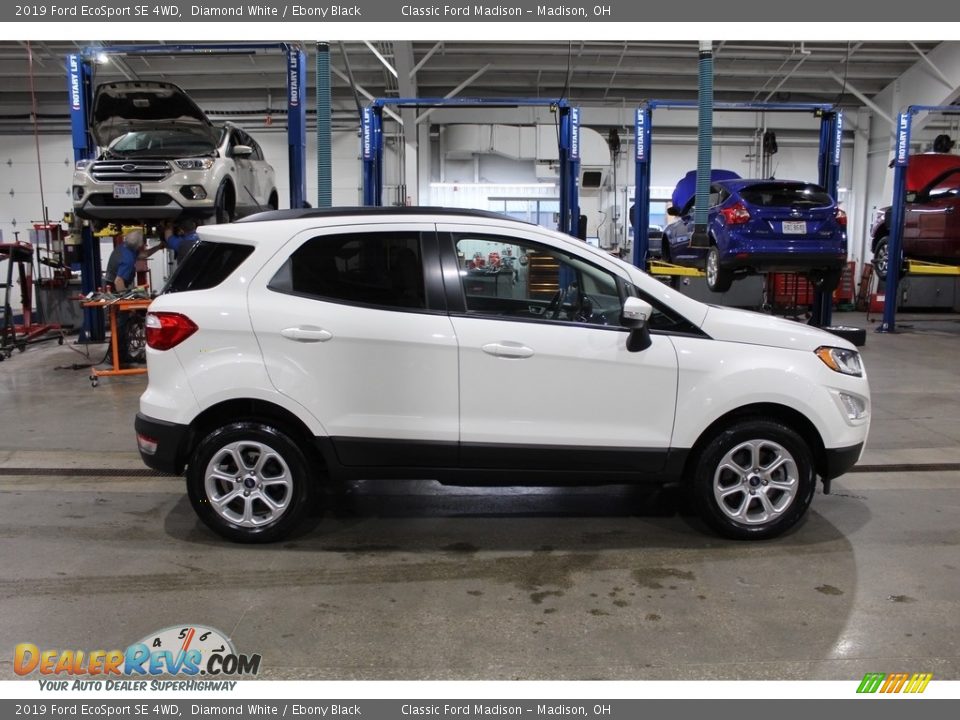 2019 Ford EcoSport SE 4WD Diamond White / Ebony Black Photo #3