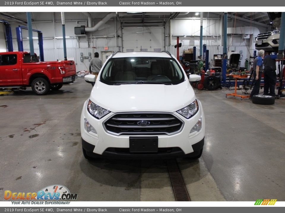 2019 Ford EcoSport SE 4WD Diamond White / Ebony Black Photo #8