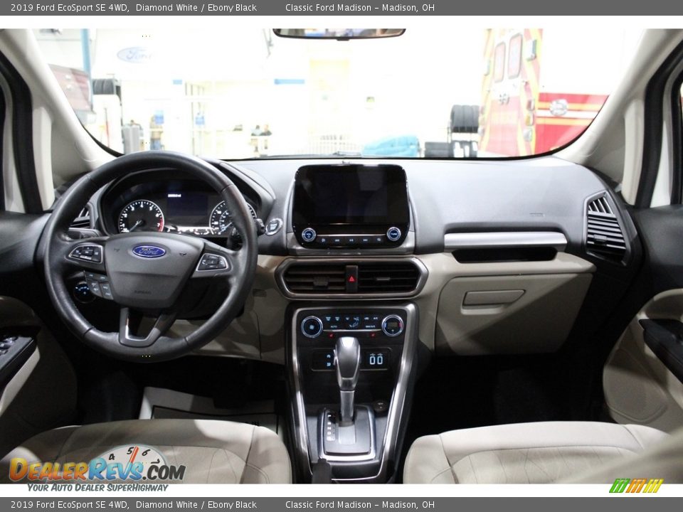 2019 Ford EcoSport SE 4WD Diamond White / Ebony Black Photo #10