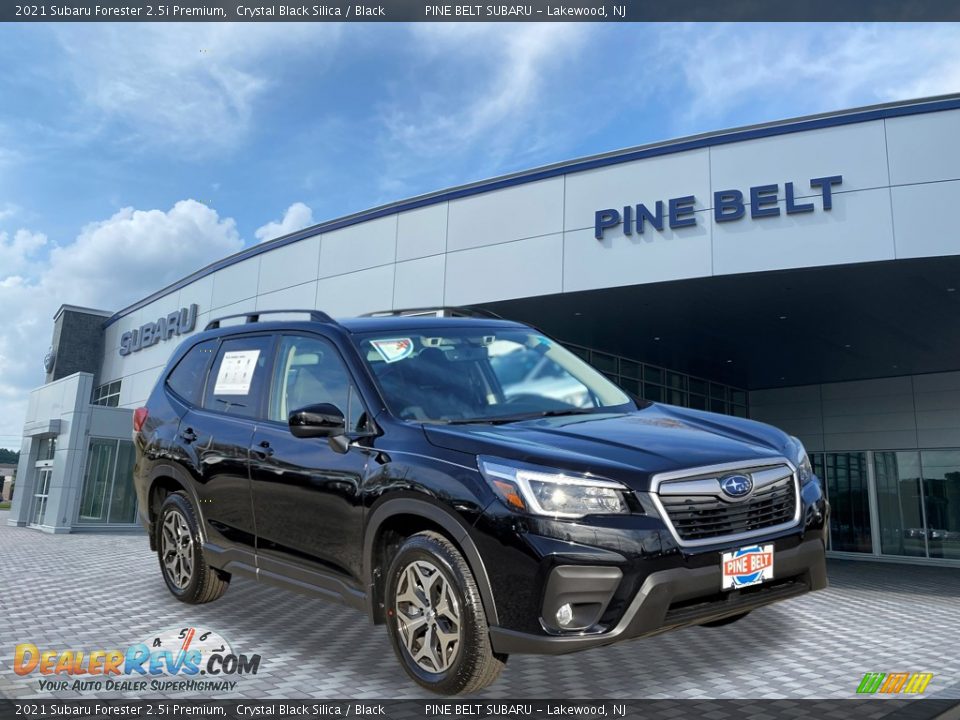 2021 Subaru Forester 2.5i Premium Crystal Black Silica / Black Photo #1