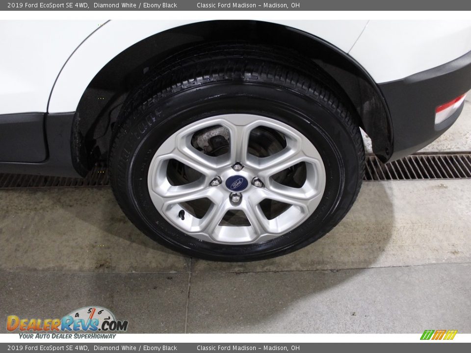 2019 Ford EcoSport SE 4WD Diamond White / Ebony Black Photo #14