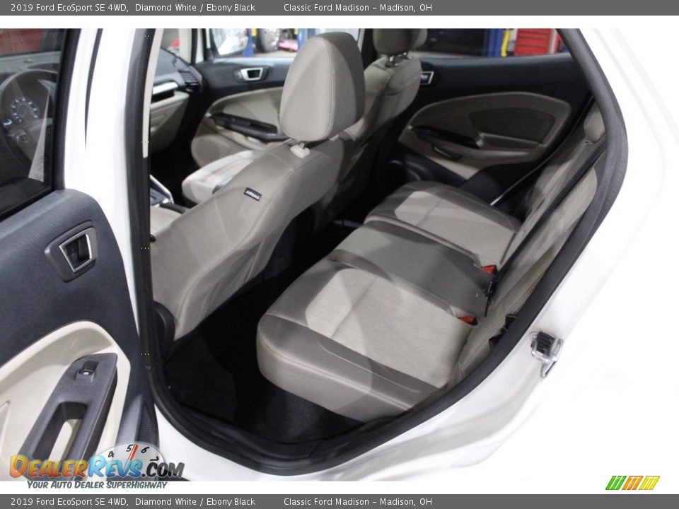 2019 Ford EcoSport SE 4WD Diamond White / Ebony Black Photo #15