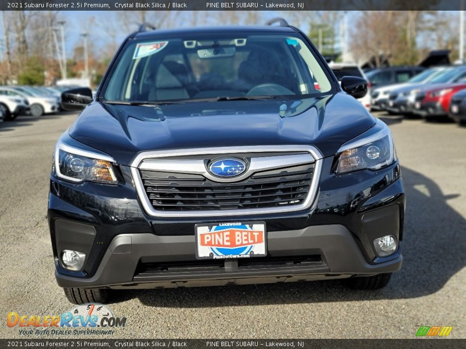 2021 Subaru Forester 2.5i Premium Crystal Black Silica / Black Photo #3