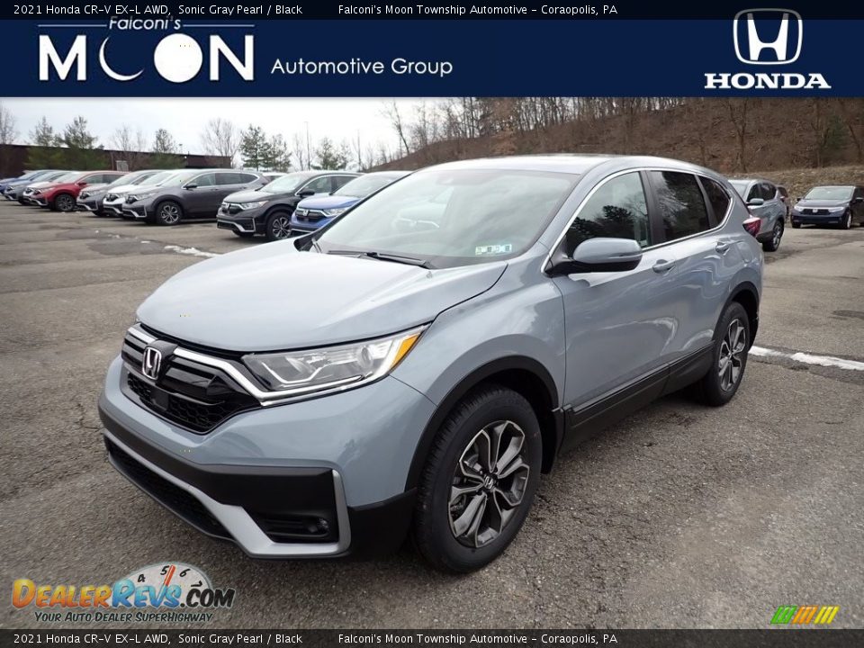 2021 Honda CR-V EX-L AWD Sonic Gray Pearl / Black Photo #1