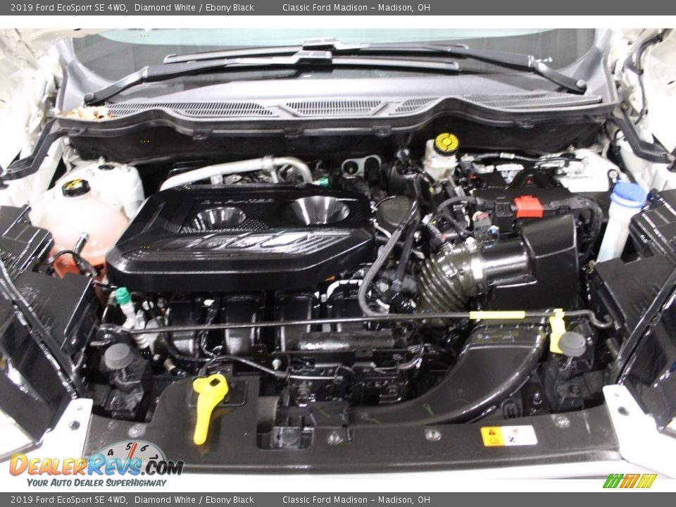 2019 Ford EcoSport SE 4WD Diamond White / Ebony Black Photo #16